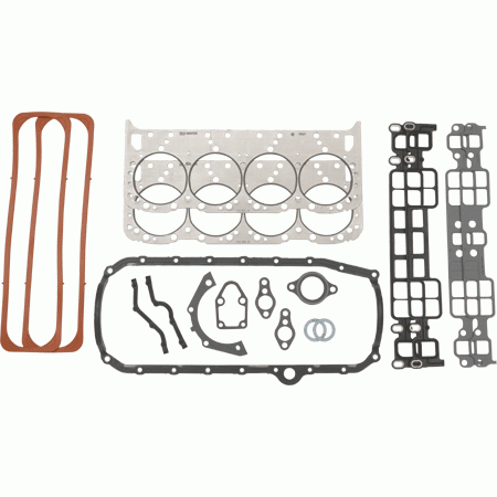 Chevrolet Performance Parts - 19201172 - GMPP Overhaul Gasket Kit - For ZZ4, Fast Burn 385, HT383, 88958603, 88958604 Circle Track Engines Or Any 1987 Up Chevy 350