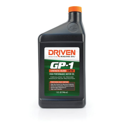 Driven/Joe Gibbs Driven Racing Oil - JGD-19406 Driven 15W-40 High Performance Oil - 1 Quart