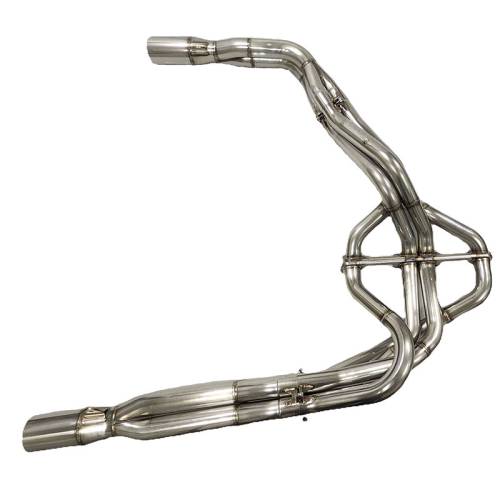Beyea Custom Headers - IDMTY-525D1 LWSS CT525 Dirt Modified Lightweight Stainless Steel Tri-Y Header Package