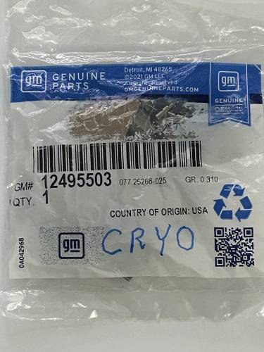 GM (General Motors) - Factory 602 Keeper Set Cyrogenically Processed